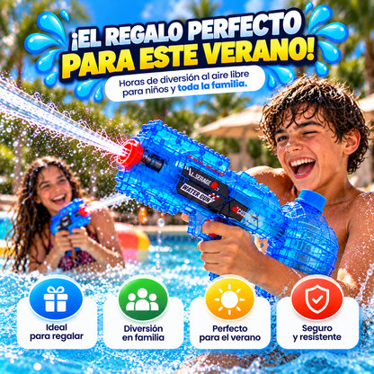 AquaBlaster™ — ¡Convierte cualquier lugar en una batalla de agua! 💦