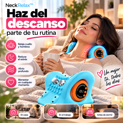 NeckRelax™ –  Un momento de calma para tu cuello✨